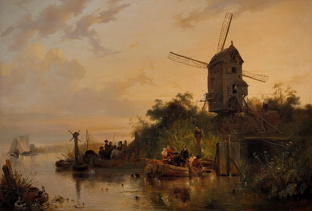 Waterland con mulino - Museo Boijmans Van Beuningen